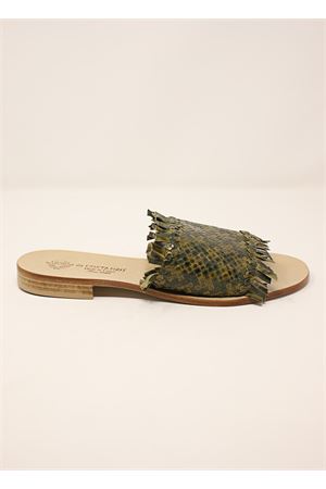 Sandali capresi ciabatta verdi Da Costanzo | 2566VERDE
